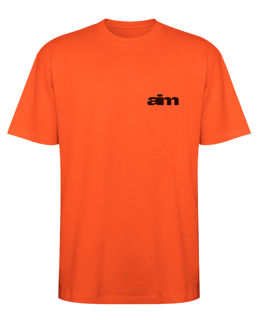 Aim Music - aim Logo Oversized Shirt [orange]