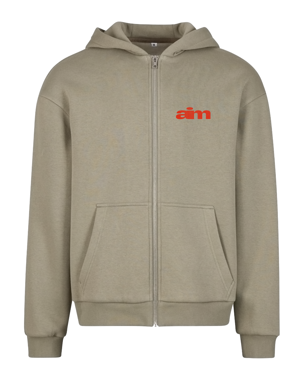 Aim Music - aim Logo Fluffy Zip-Hoodie [olive]
