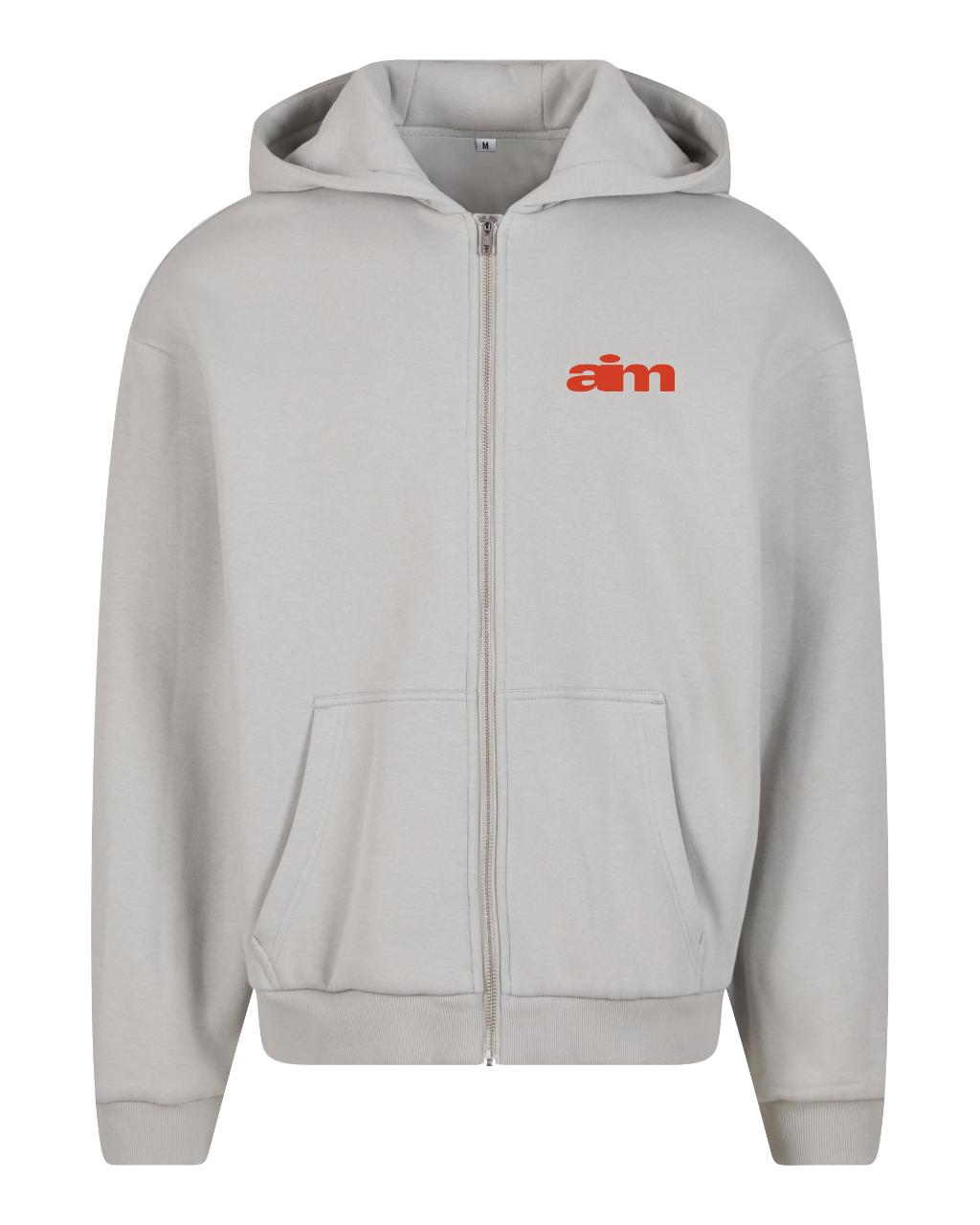 Aim Music - aim Logo Fluffy Zip-Hoodie [asphalt]