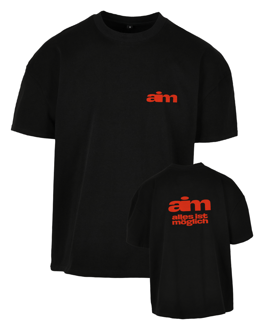 Aim Music - aim Logo Oversized Shirt [black]